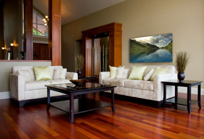 Using Vanishing Point to Replace a Wall Picture Tutorial: Final Result