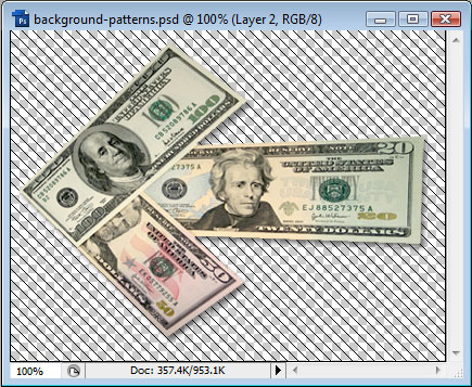 Creating your own Patterns in PhotoShop image 5