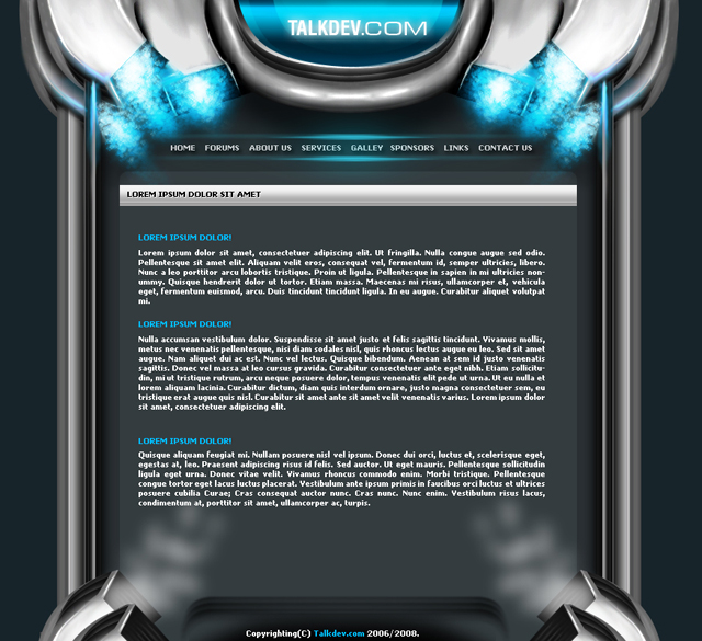 Full Interface Template image 22