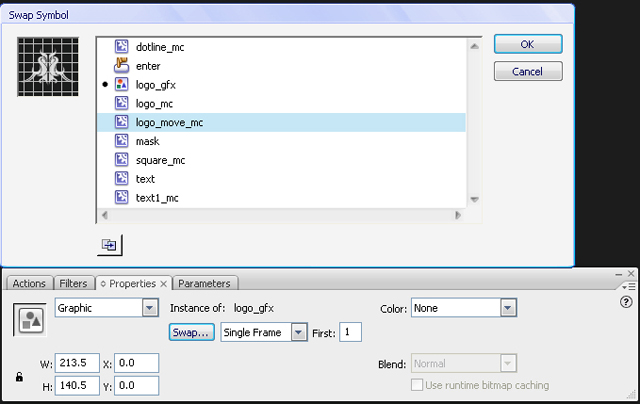 Making a Splash Page in Adobe Flash image 13