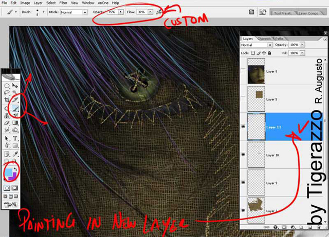 Rag Skin using Adobe Photoshop image 8