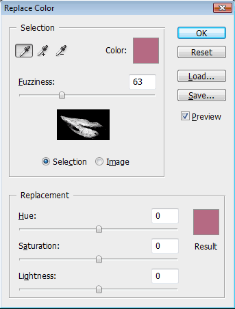Change Colors in Image using Replace Color image 4