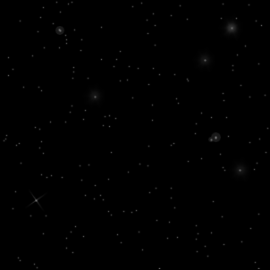 Creating a Starry Night Sky Tutorial: Final Result