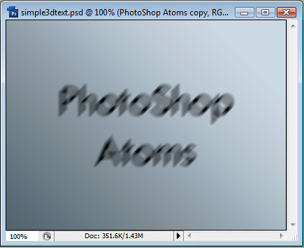 Creating a Simple 3D Text Effect image 3