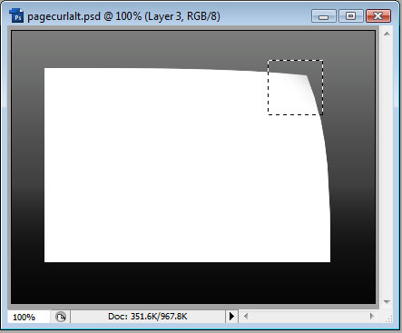 Creating an Alternative Page Curl image 3