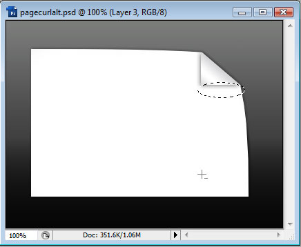 Creating an Alternative Page Curl image 12
