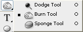 dodge tool and burn tool