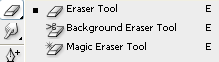 eraser tool in photoshop