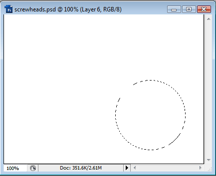 Creating Screw-Head image 1