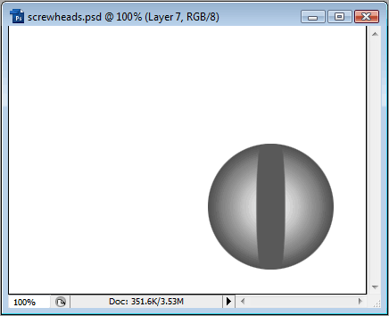 Creating Screw-Head image 7