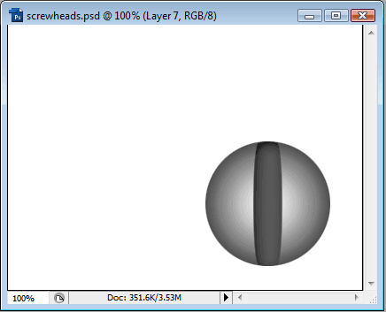 Creating Screw-Head image 8