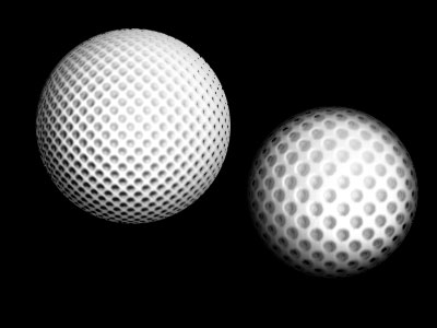 Creating a Golf Ball Tutorial: Final Result