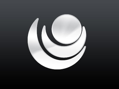 Simple Metallic Web 2.0 Effect Tutorial: Final Result
