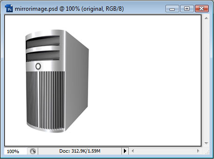 Creating a Mirror of an Image image 1