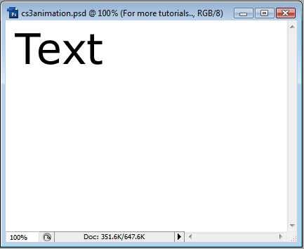 Animating in PhotoShop CS3 image 1