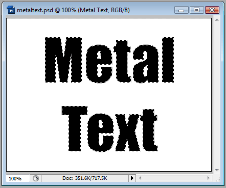 Metal Looking Text image 2