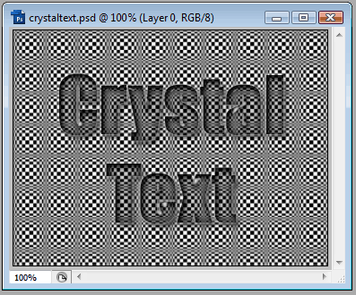Crystal Looking Text image 5