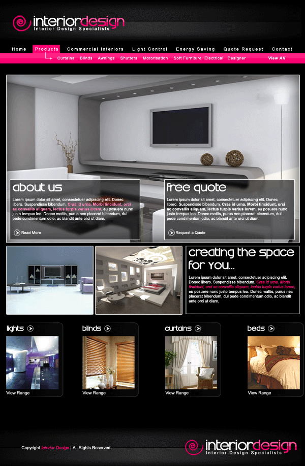 Interior Design Layout Tutorial: Final Result