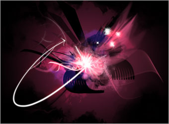 Make Abstract Wallpaper with Brushes image 12