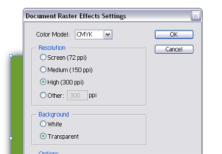 Illustrator QuickFix - Document Raster Effects image 5