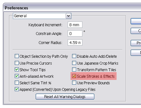 Illustrator QuickFix - Strokes Not Scaling Properly image 3