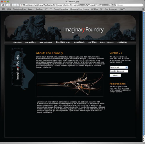 Fireworks CS4 Beta for Web Design image 11