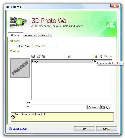 Using the Dreamweaver 3D Wall Extension image 4