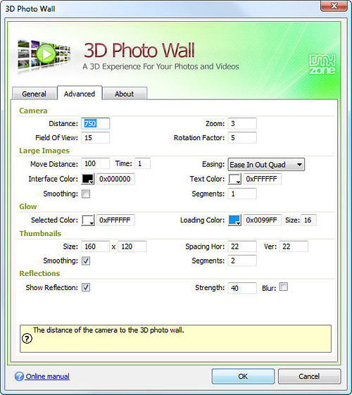 Using the Dreamweaver 3D Wall Extension image 7