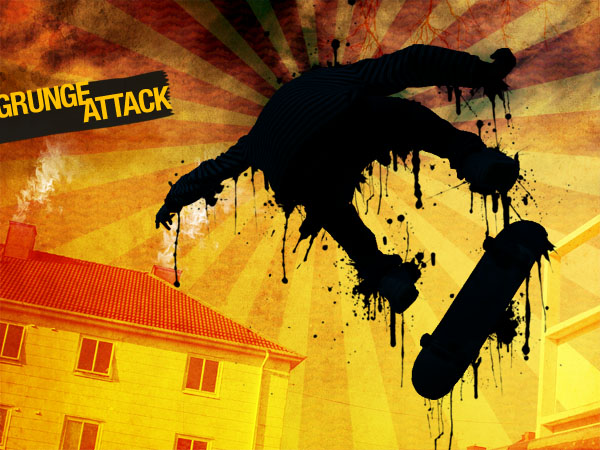 Create an Intensely Grungy Wallpaper image 21