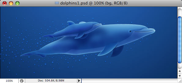 Dolphins Tutorial: Final Result