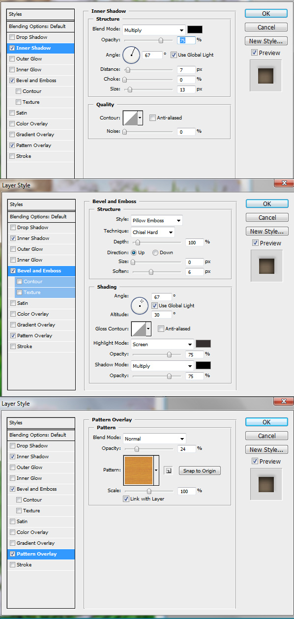 Layer Setting