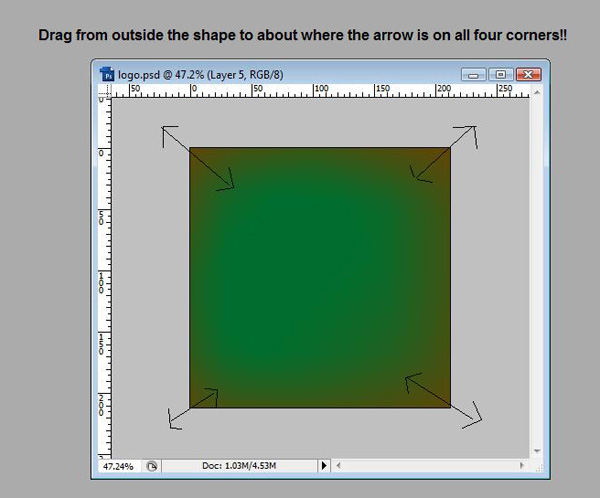 Adding Gradient
