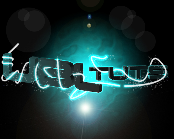 3D Logo Tutorial: Final Result