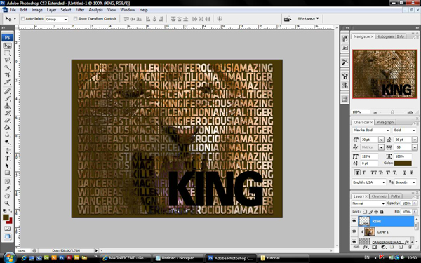 King
