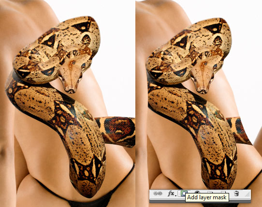 color to white and background color to black. Now copy your tattoo layer color to white and background color to black. Now copy your tattoo layer