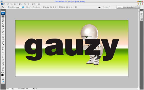 Gauzy Text Effect image 7