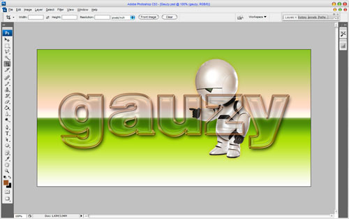 Gauzy Text Effect image 15