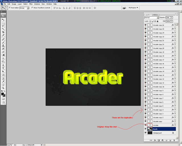 Sleek Arcade-Style Logo/Text Effect image 7