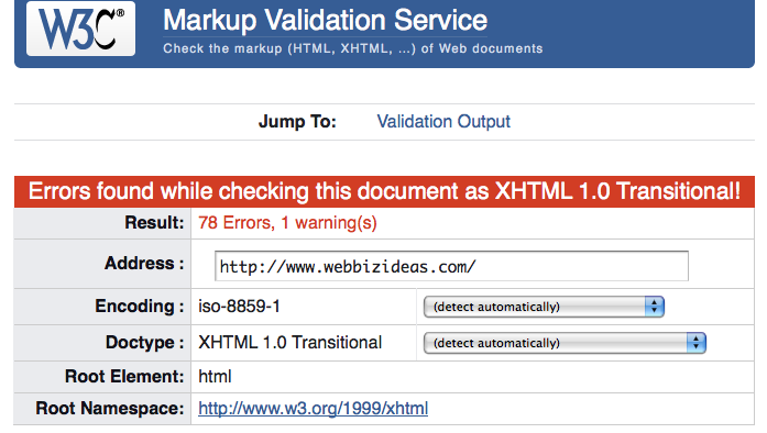 What does W3C Validation Stand For? image 3