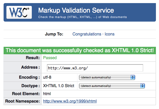 What does W3C Validation Stand For? image 4