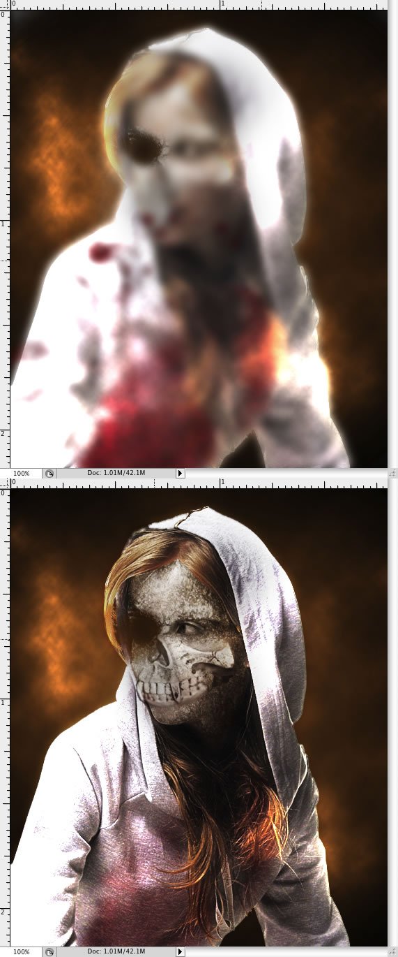Zombie Transformation in Photoshop image 16