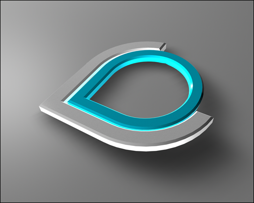 Photoshop to Cinema4D Tutorial: Final Result