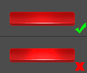 Creating a Glossy 3D Button image 20
