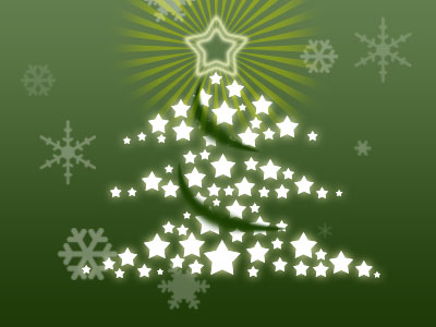 Christmas-Themed Composition Tutorial: Final Result