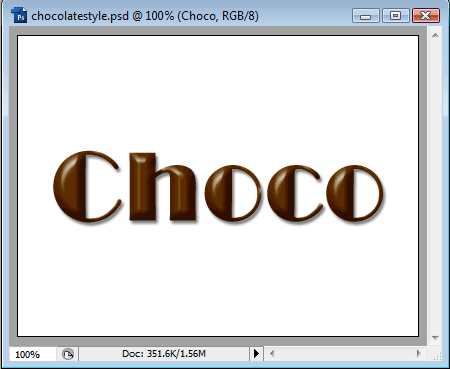 Chocolate Style Effect image 6