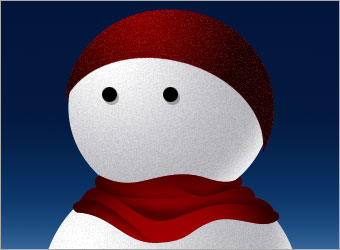 Draw your Snowman in Photoshop image 10