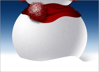 Draw your Snowman in Photoshop image 21