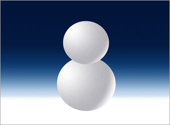 Draw your Snowman in Photoshop image 4