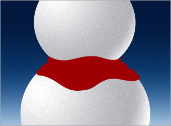 Draw your Snowman in Photoshop image 6