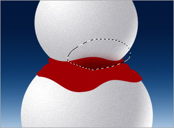 Draw your Snowman in Photoshop image 7